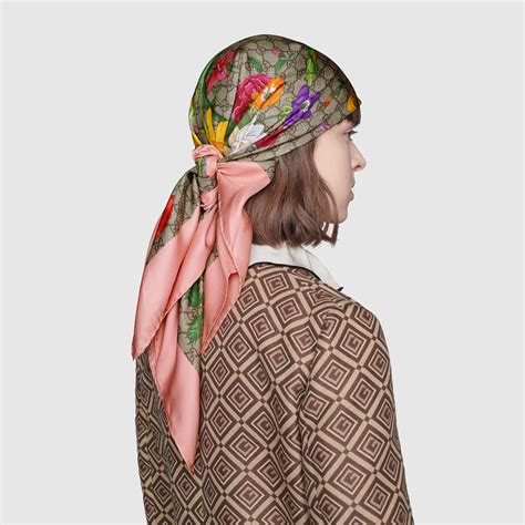 gucci head scarf pink|gucci head scarf price.